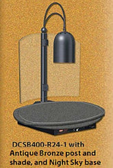 Hatco Glo-Ray Decorative Glo Ray Carving Station with a Swanstone heated base